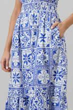 Load image into Gallery viewer, Arbor Floral Belraj Poplin Maxi Dress