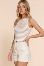 Load image into Gallery viewer, Stripe Rib Knit Top