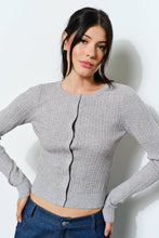 Load image into Gallery viewer, SYDNEY CABLE KNIT CARDIGAN