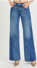 Load image into Gallery viewer, Risen High Rise Wide Leg with 4Way Stretch Jeans - Dark PW21443