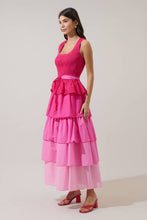 Load image into Gallery viewer, Zoria Smocked Tiered Maxi Dress