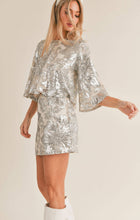 Load image into Gallery viewer, Aura Sequin Flare Sleeve Top
