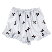 Load image into Gallery viewer, Bow Cami and Ruffled Short Pajama Set