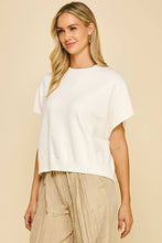 Load image into Gallery viewer, Short Sleeve Sweater by PINCH