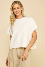 Load image into Gallery viewer, Short Sleeve Sweater by PINCH