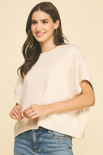 Load image into Gallery viewer, Short Sleeve Sweater by PINCH