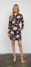 Load image into Gallery viewer, PRINTED ITY LONG SLV SHIRT SHORT DRESS