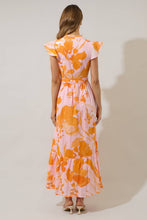 Load image into Gallery viewer, Lenira Floral Riah Button Down Maxi Dress