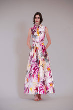 Load image into Gallery viewer, SLVLESS COLLARED SHIRTDRESS GOWN