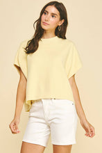 Load image into Gallery viewer, Short Sleeve Sweater by PINCH
