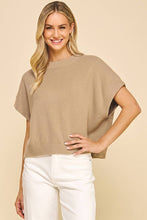 Load image into Gallery viewer, Short Sleeve Sweater by PINCH