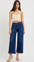 Load image into Gallery viewer, Risen High Rise Cropped Wide Leg Jeans - 5921 Dark