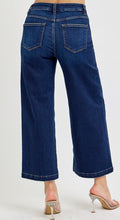 Load image into Gallery viewer, Risen High Rise Cropped Wide Leg Jeans - 5921 Dark