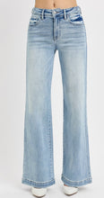 Load image into Gallery viewer, Risen High Rise Wide Leg Jeans with Band - 5986 Light
