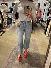 Load image into Gallery viewer, Risen High Rise Cropped Wide Leg with Seam Detail - 5857 Light Wash