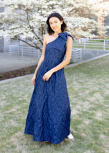Load image into Gallery viewer, Caroline Gown Navy Cloud Organza by Abbey Glass