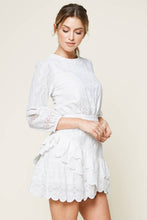 Load image into Gallery viewer, White Eyelet Dress
