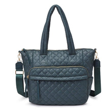 Load image into Gallery viewer, Jayna Quilted Nylon Tote
