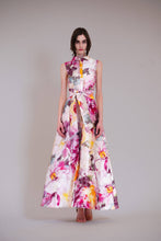 Load image into Gallery viewer, SLVLESS COLLARED SHIRTDRESS GOWN