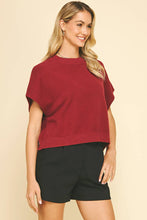 Load image into Gallery viewer, Short Sleeve Sweater by PINCH