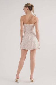 Stella Ivory Strapless Mini Dress
