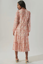 Load image into Gallery viewer, Marinella Floral Tiered Midi Dress