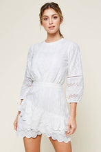 Load image into Gallery viewer, White Eyelet Dress
