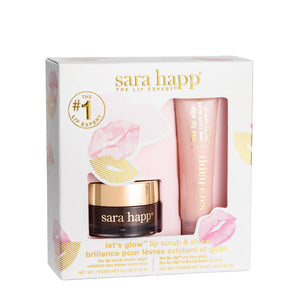 Sara Happ Let's Glow™ Lip Scrub & Shine Kit