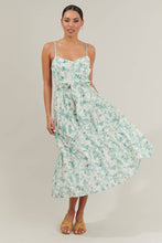Load image into Gallery viewer, Jaya Floral Tiered Midi Dress
