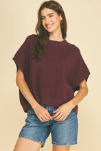 Load image into Gallery viewer, Short Sleeve Sweater by PINCH
