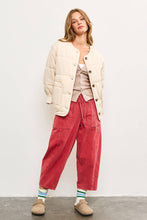 Load image into Gallery viewer, Quilted Oversized Jacket
