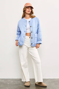 Quilted Oversized Jacket