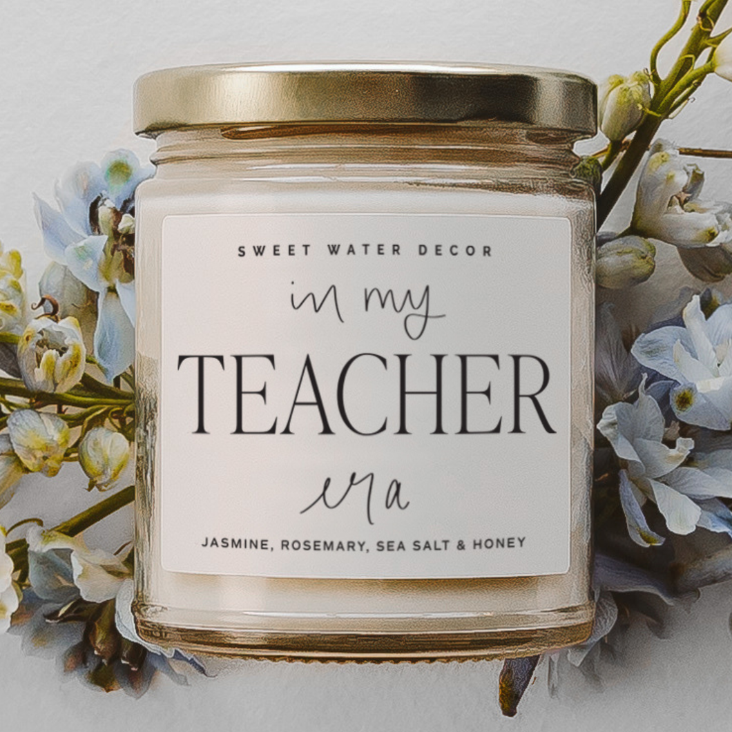 In My Teacher Era Soy Candle