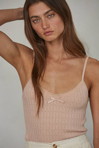 Viscose Ribbed Cami Top