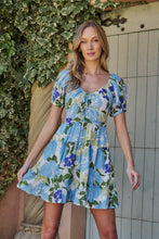 Load image into Gallery viewer, Muna Tiered Mini Dress Khloey Floral
