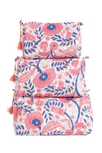 Load image into Gallery viewer, Quilted Cotton Toiletry Bag
