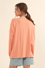 Load image into Gallery viewer, Mineral Washed Vintage Oversize Long-Sleeve Tee
