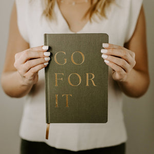 Go For It Fabric Journal