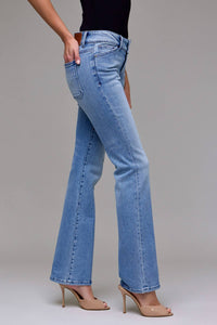 Hidden Jeans - Super Low Rise Bootcut - Medium Wash