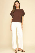 Load image into Gallery viewer, Short Sleeve Sweater by PINCH
