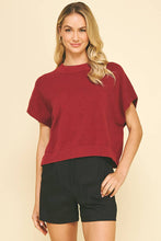 Load image into Gallery viewer, Short Sleeve Sweater by PINCH
