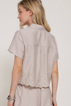 Load image into Gallery viewer, The Weekend Essential Eyelet Top
