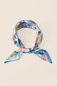 Vibrant Abstract Pattern Print Square Bandana Scarf