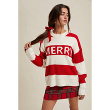 Load image into Gallery viewer, MERRY KNIT SWEATER
