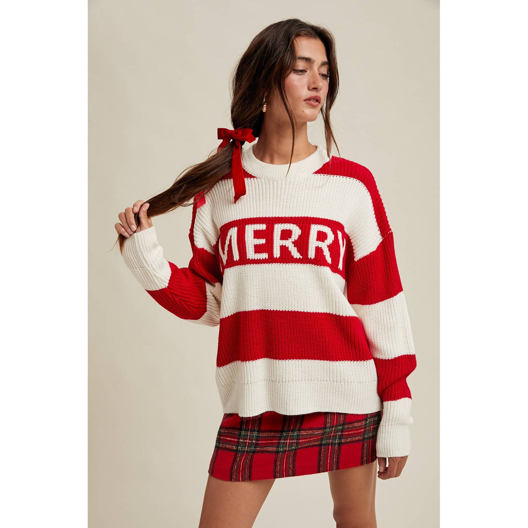 MERRY KNIT SWEATER