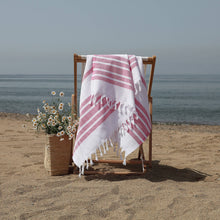 Load image into Gallery viewer, Radiant Pestemal Beach Towel
