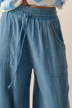 Load image into Gallery viewer, Mineral Washed Crinkle Cotton Parachute Pants
