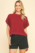 Load image into Gallery viewer, Short Sleeve Sweater by PINCH
