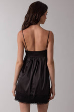 Load image into Gallery viewer, Satin Twisted Mini Dress by Sky to Moon
