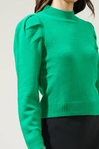 Claire Charmer Puff Sleeve Sweater